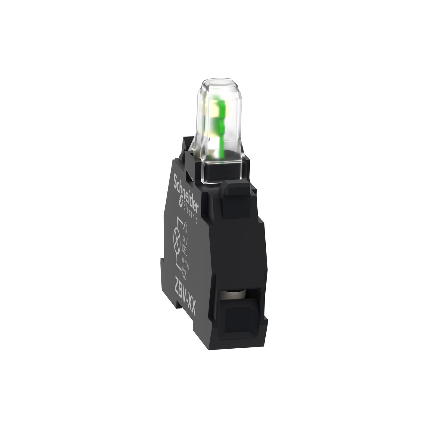Bloque Luminoso-Ø 22-LED Integral Blanco-24 V Schneider Electric ZBVB1