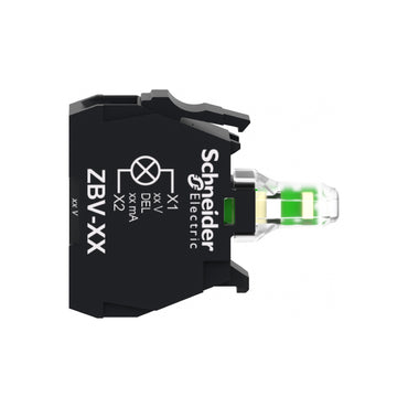 Bloque Luminoso-Ø 22-LED Integral Blanco-48-120 V Schneider Electric ZBVG1