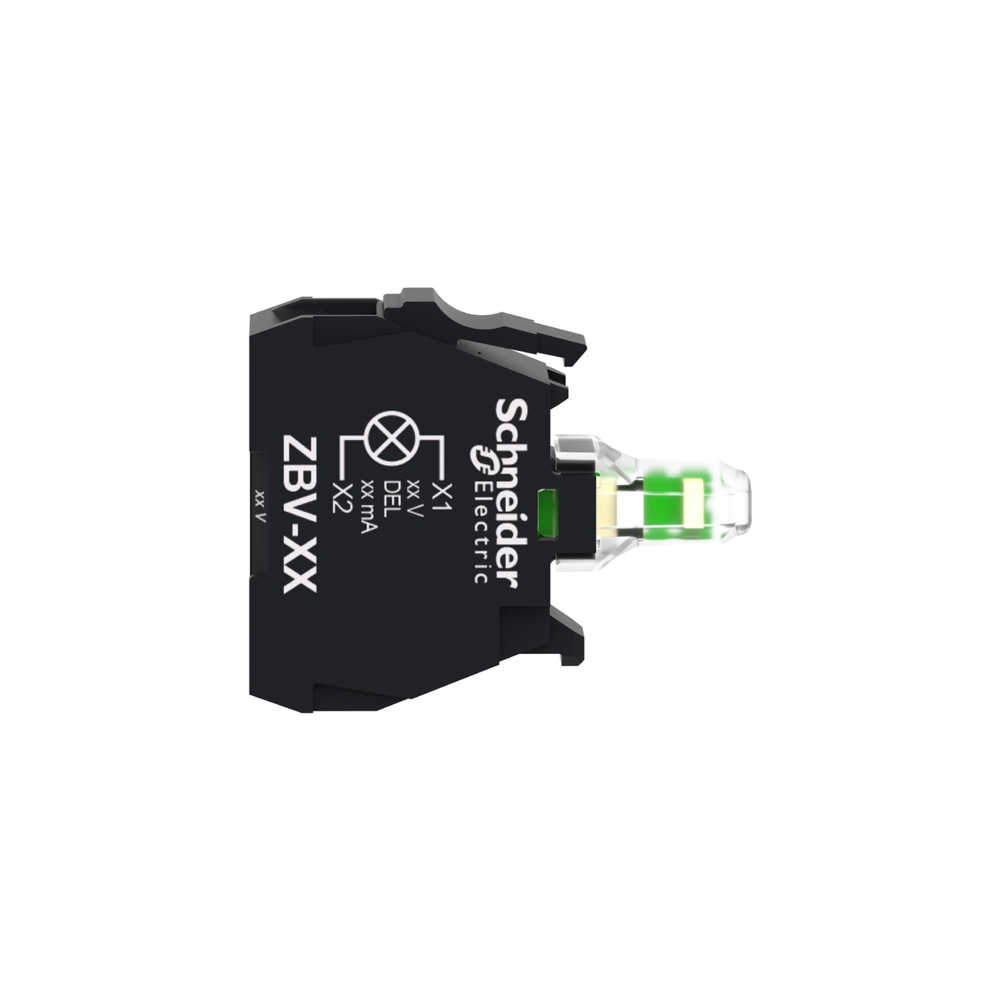 Bloque Luminoso-Ø 22-LED Integral Blanco-230-240 V Schneider Electric ZBVM1