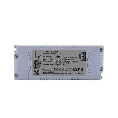 Driver LED para Tira LED 30W Illux